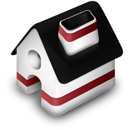 Home Red Icon 256x256 png